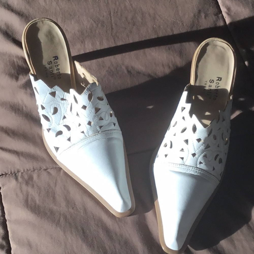 Women’s Shoes white leather
